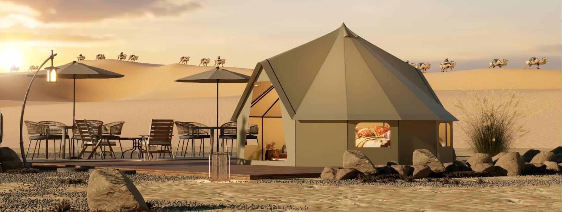 新北区露营酒店帐篷产品